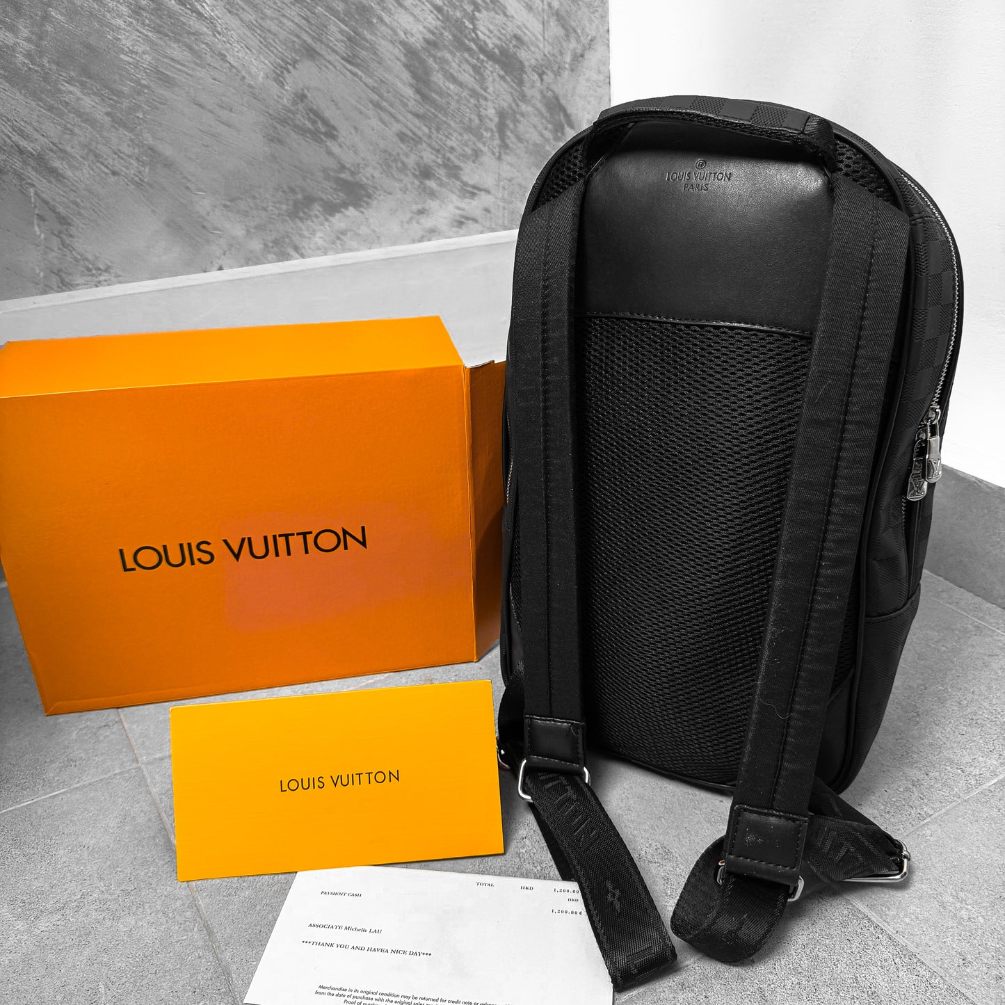 LV SIGNATUR BACKPACK