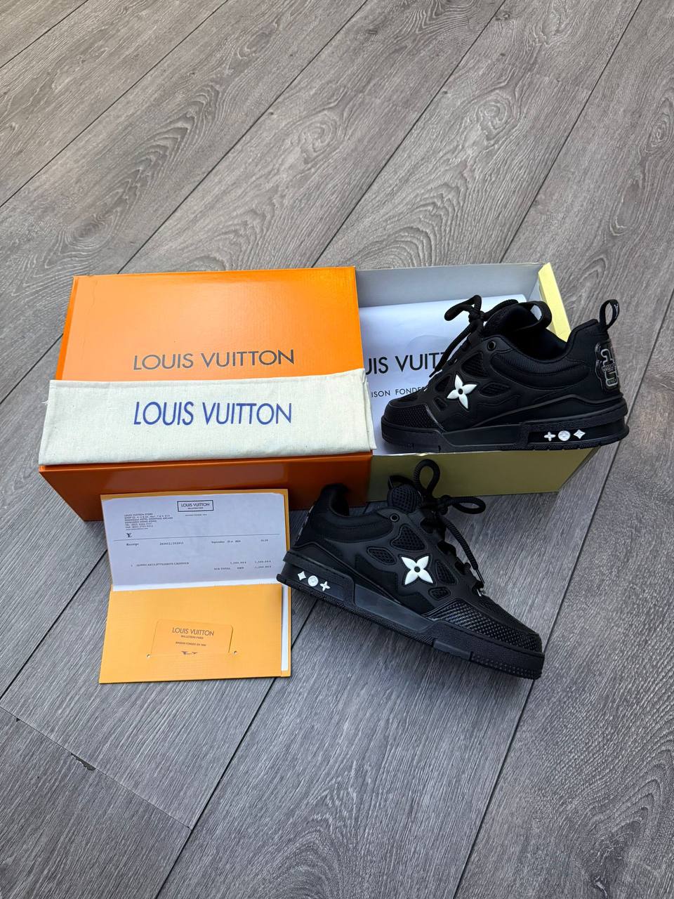 LV SKATE FULL BLACK 2025