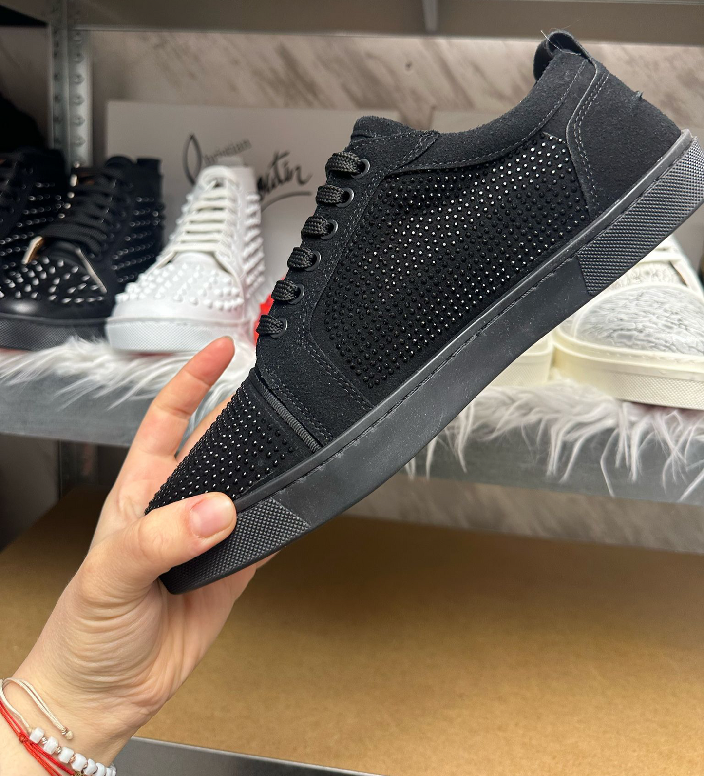 LB LOW SPIKE SHINNY LOGO