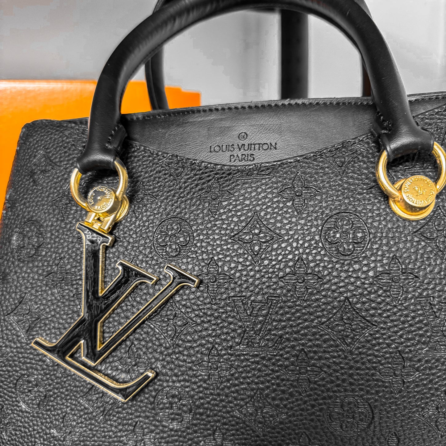 LV KeyChain Black