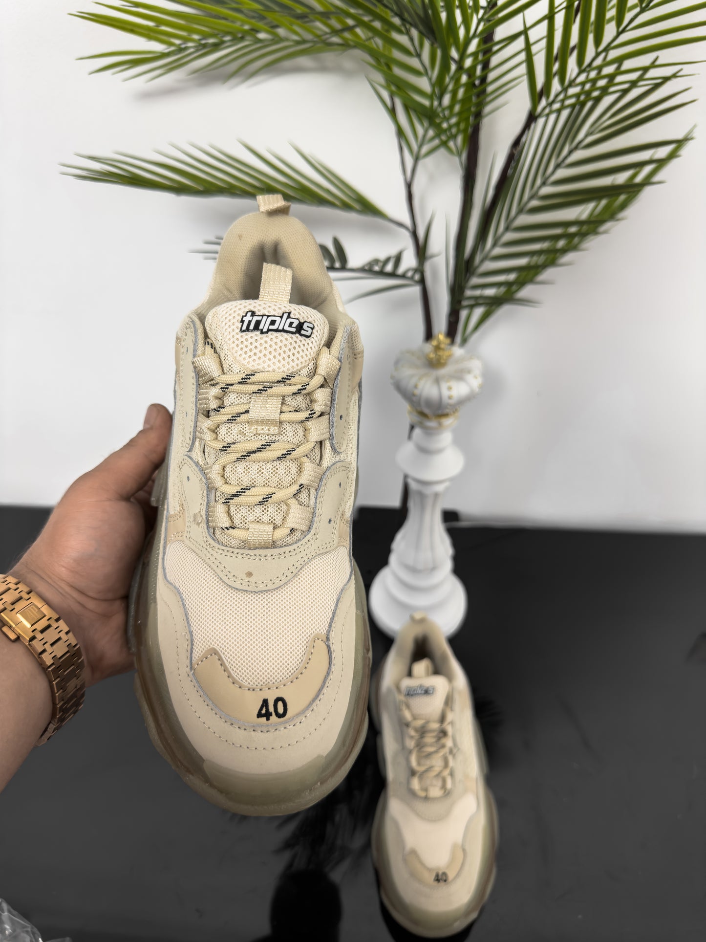 BAL TRIPLE S CREAM