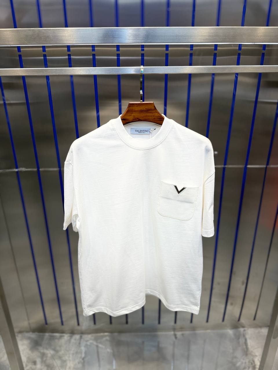 VLTN POCKET ALB/NEGRU