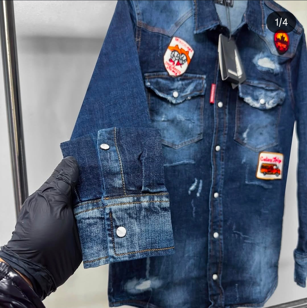 DSQ JEANS SHIRT