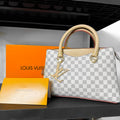 LV BAG BEIGE MONOGRAM