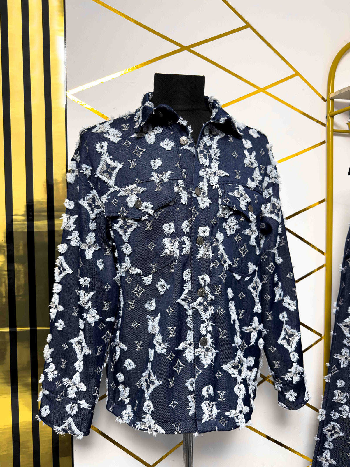 LV DENIM TRACKSUIT