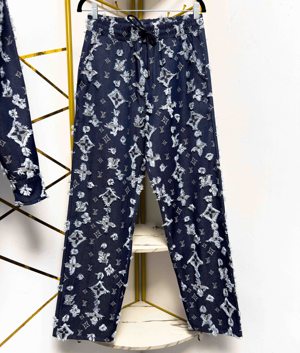LV DENIM TRACKSUIT