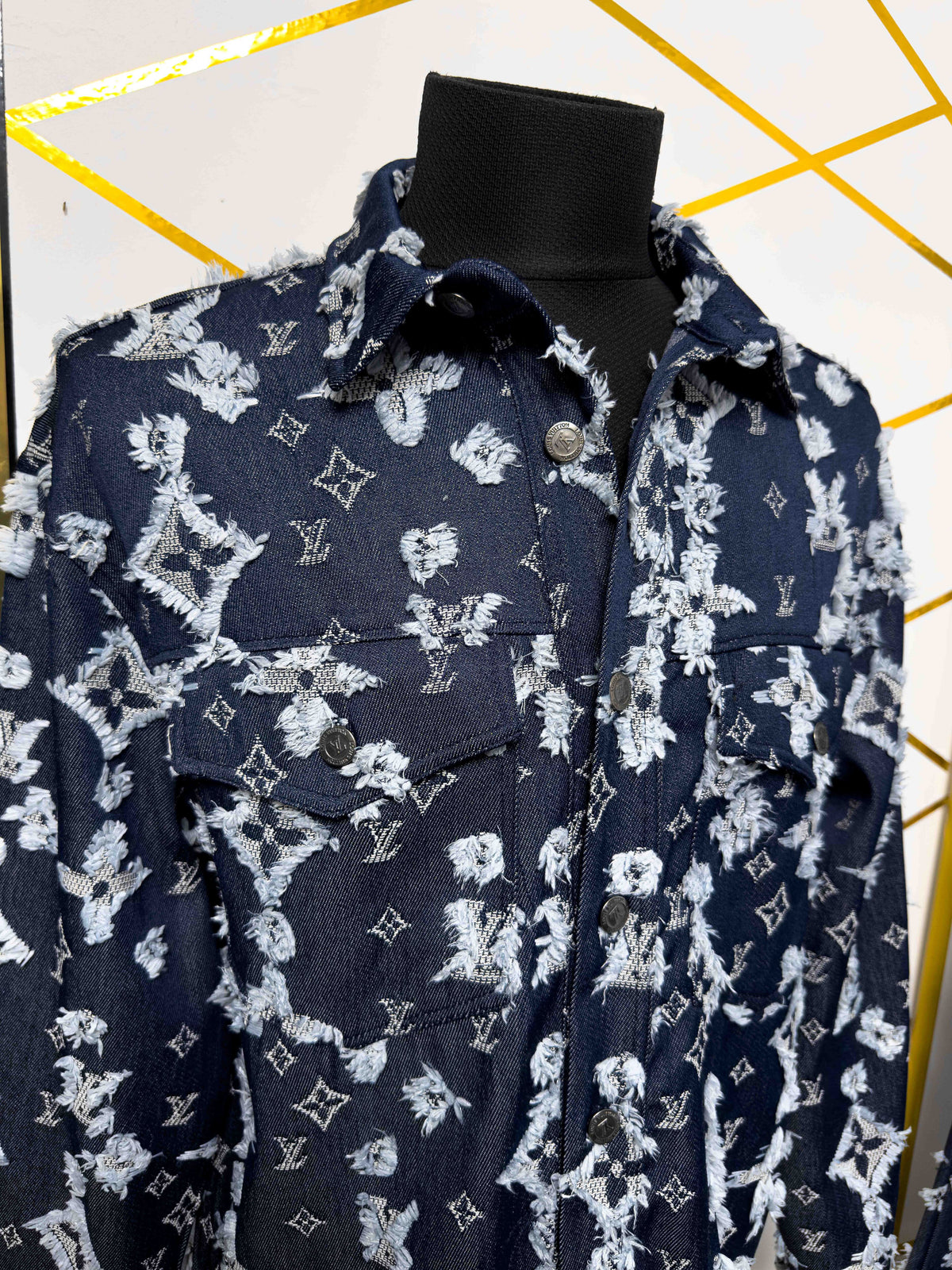 LV DENIM TRACKSUIT
