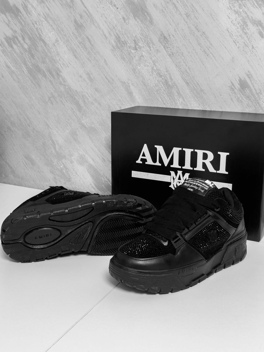 MA-1 Diamonds Full Black