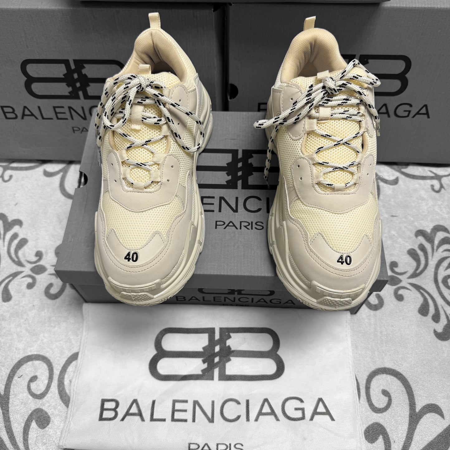BAL TRIPLE S CREAM