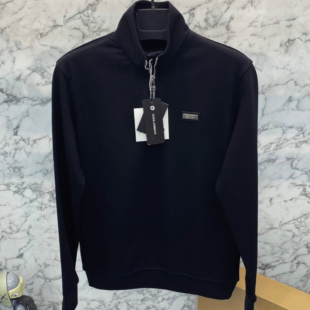 DG PLATE BLOUSE ALB/NEGRU