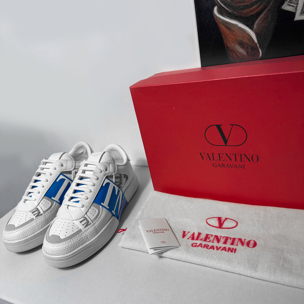 VLTN LOW TOP BLUE