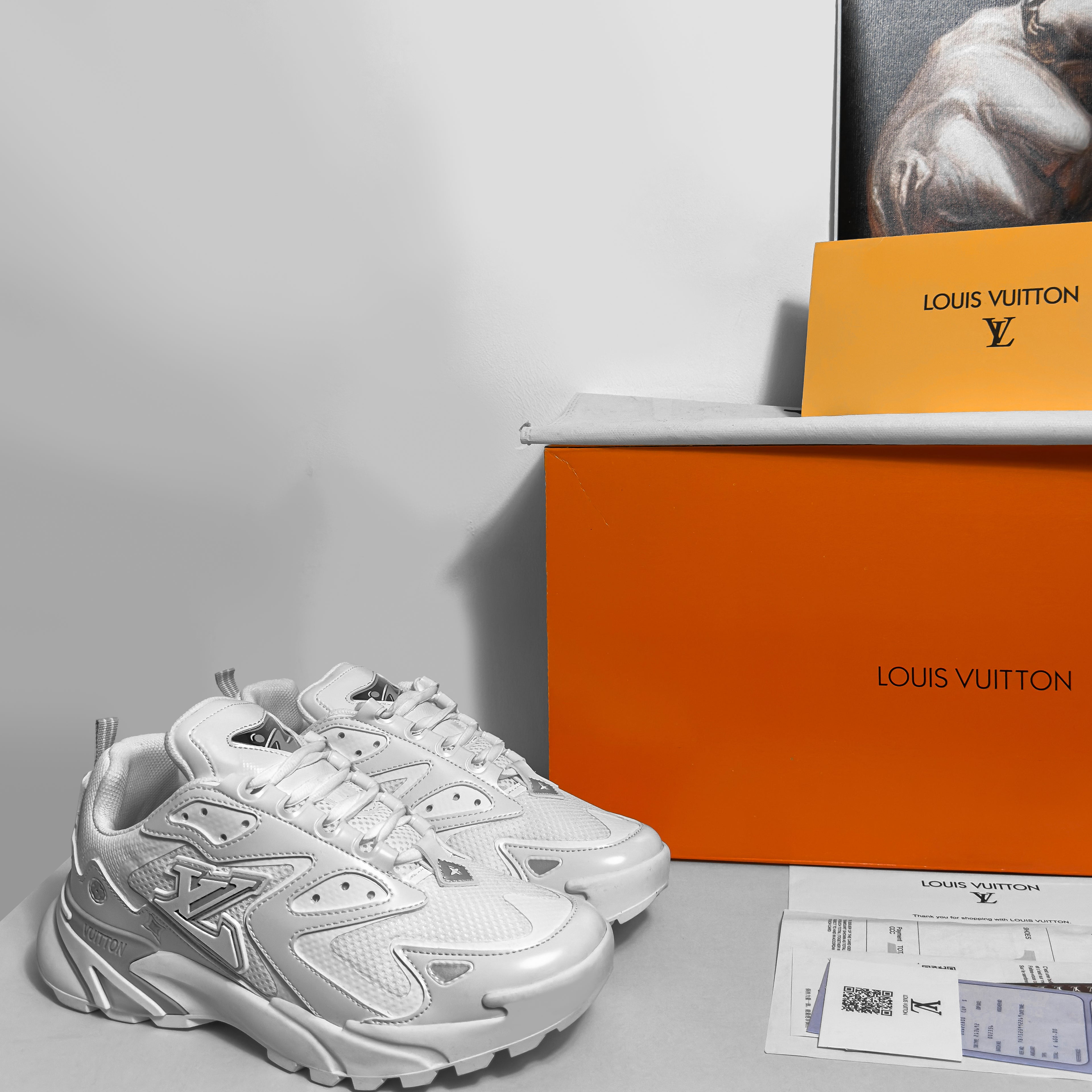 LV Runner Tatic White