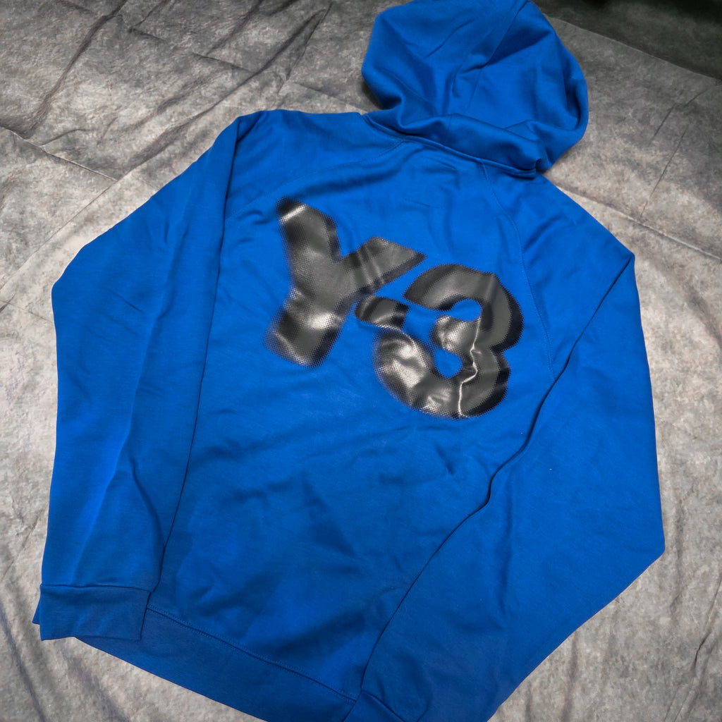 Y-3 HOODIE ALB/BLUE