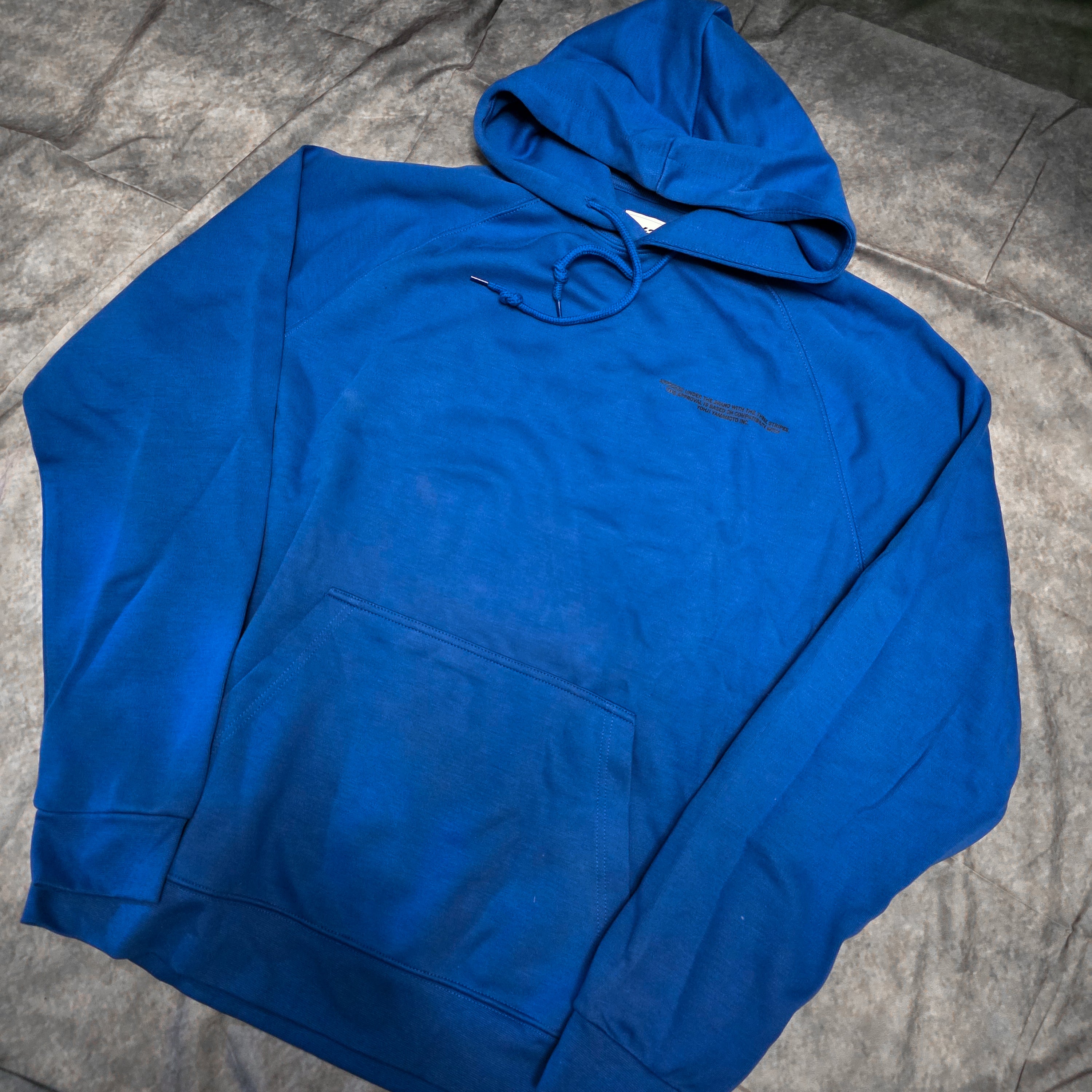 Y-3 HOODIE ALB/BLUE
