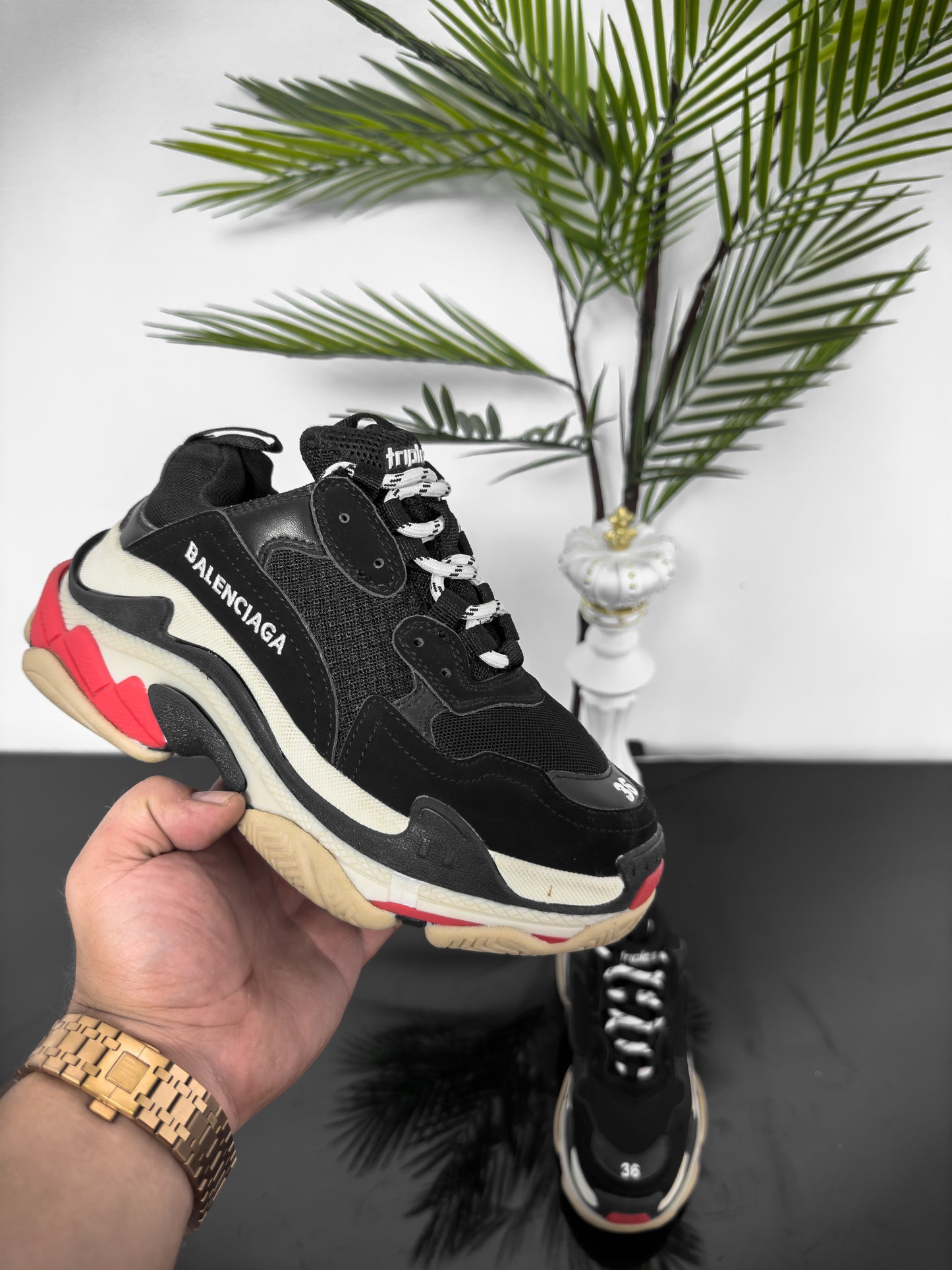 BAL TRIPLE S BLACK