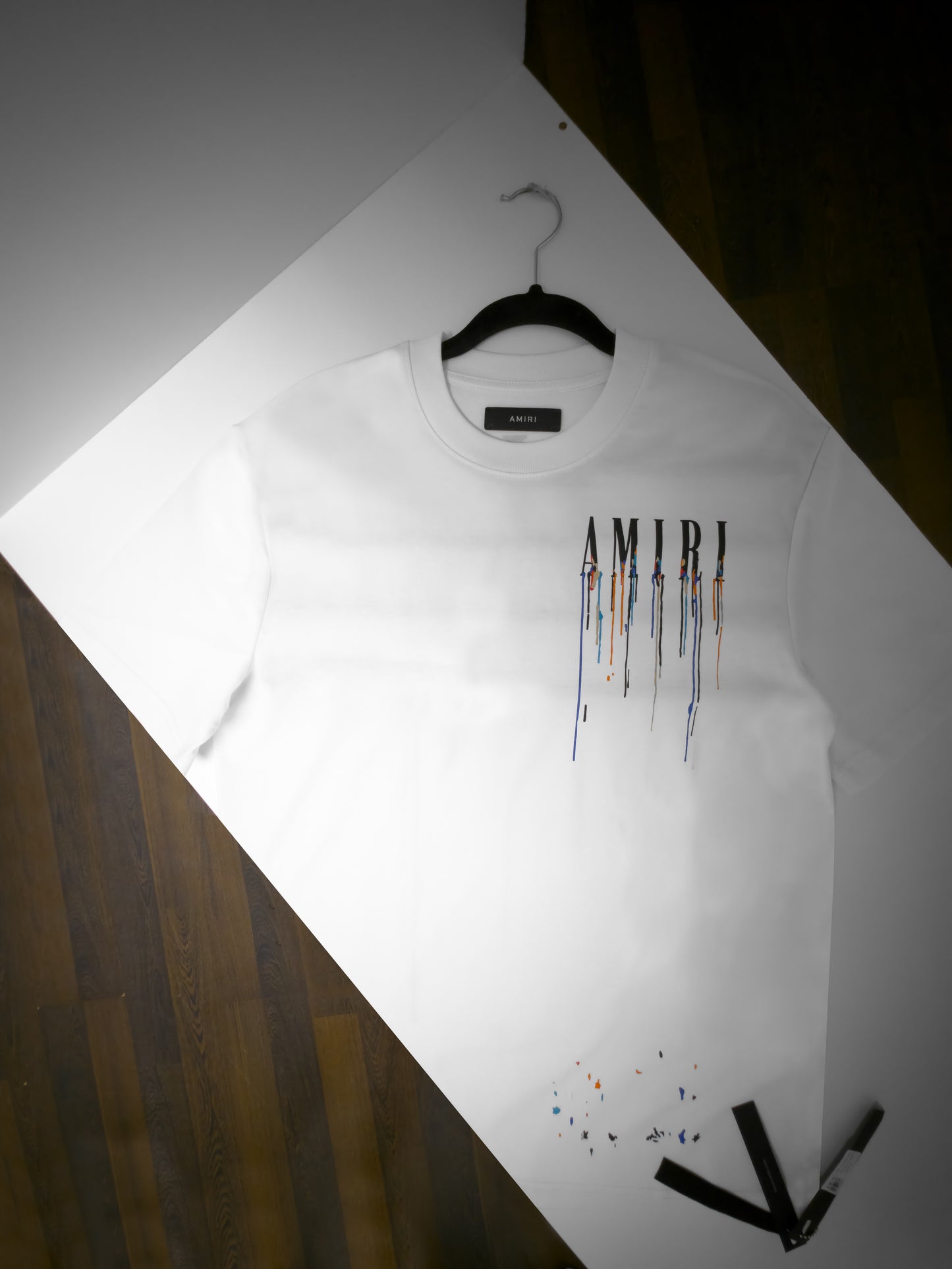 MA-1 RAINBOW Alb/Negru