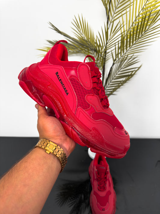 BAL TRIPLE S LAVA RED