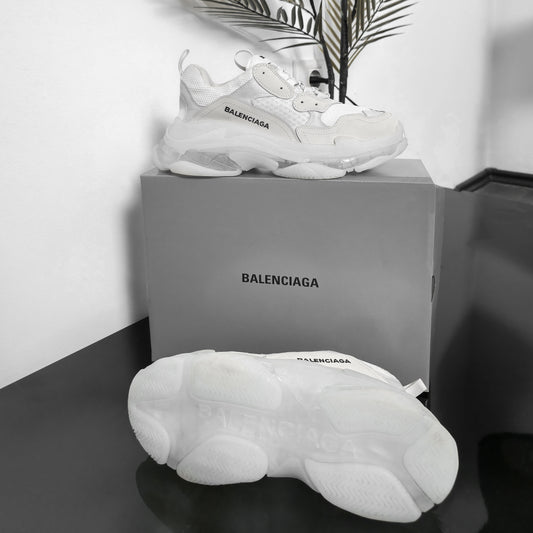 BAL TRIPLE S WHITE