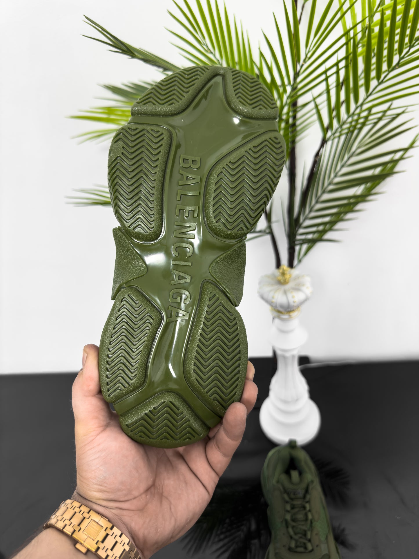 BAL TRIPLE S MILITARY GREEN