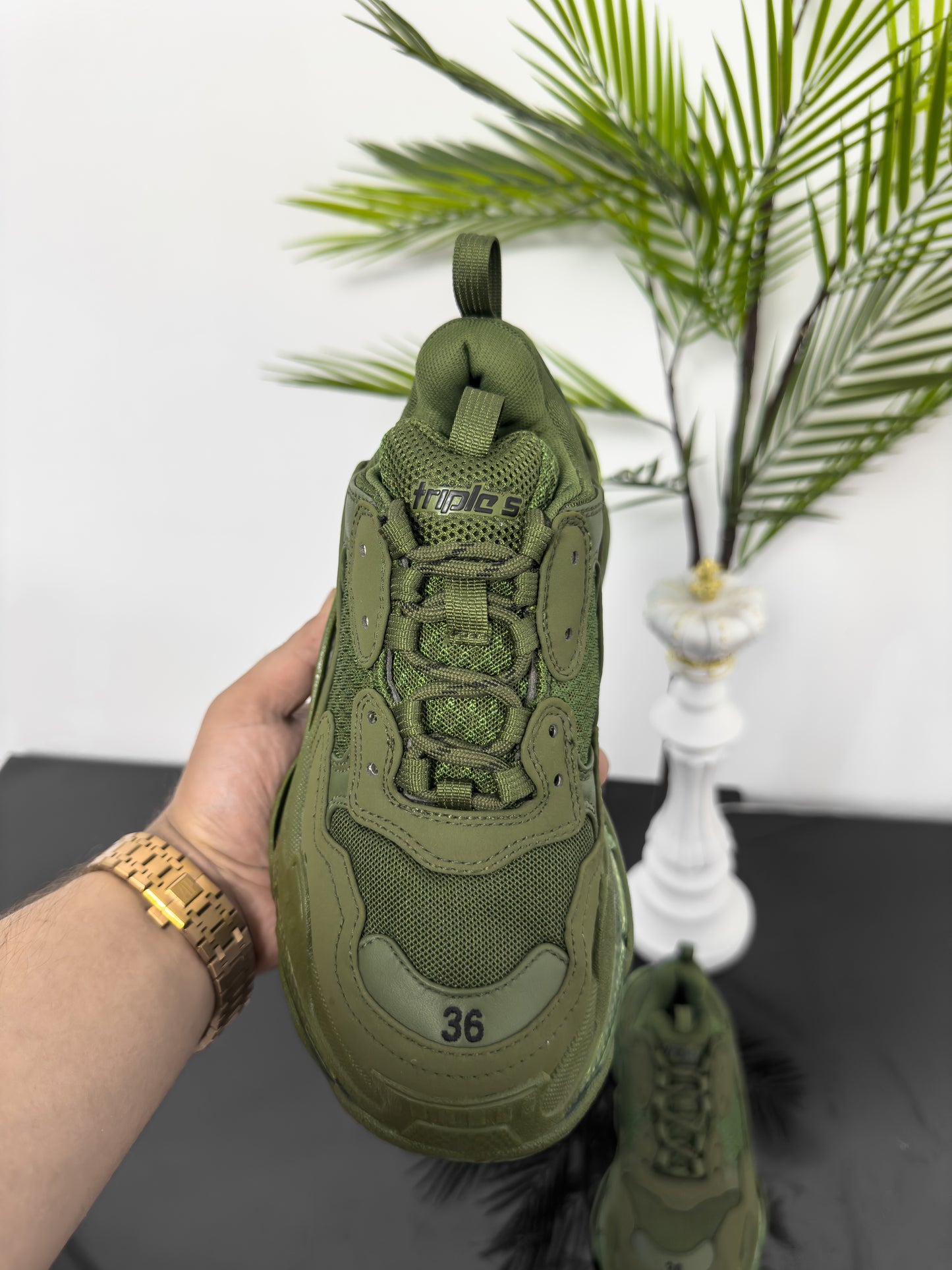 BAL TRIPLE S MILITARY GREEN
