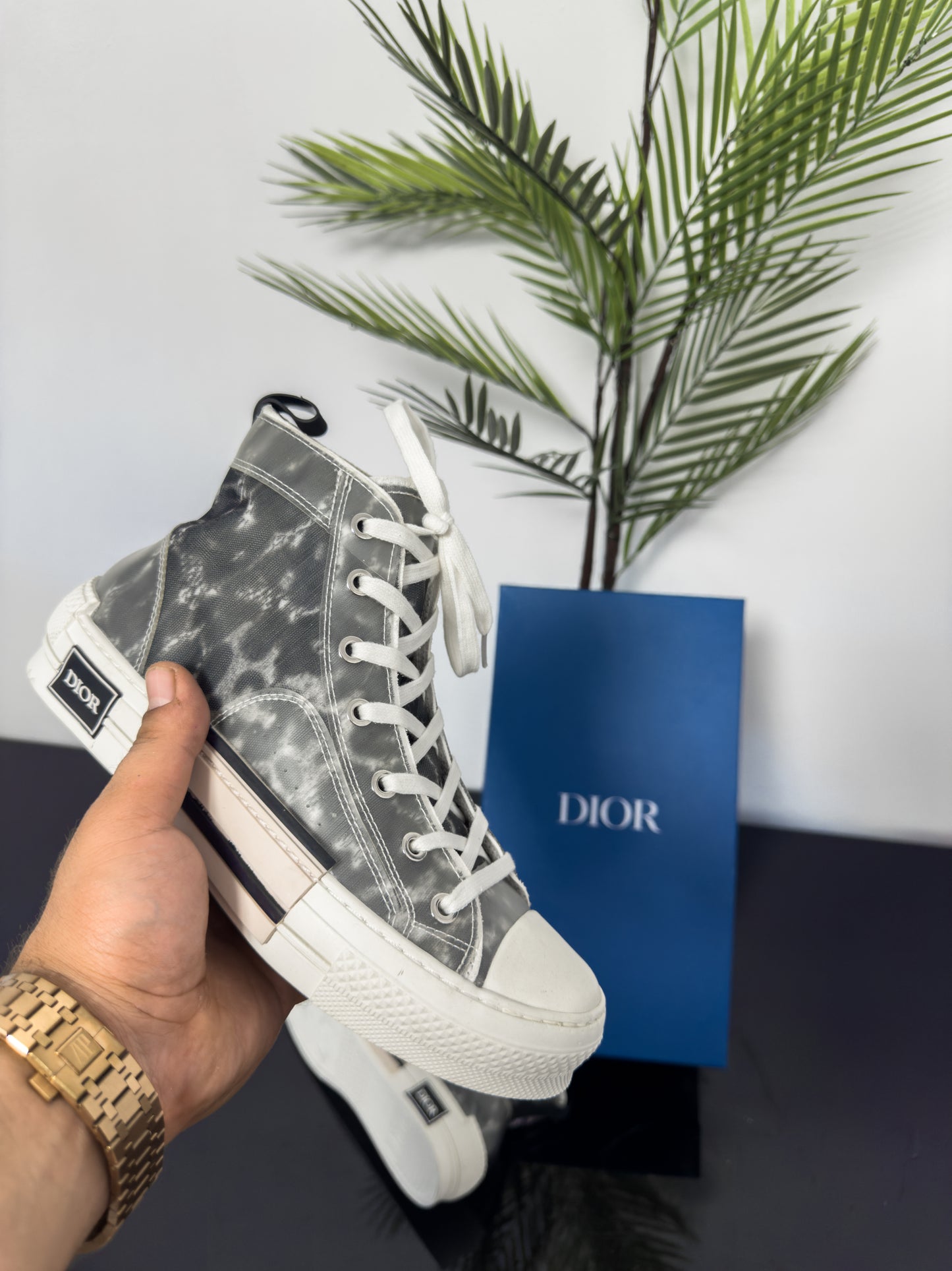 CD B23 ANIMALPRINT GREY