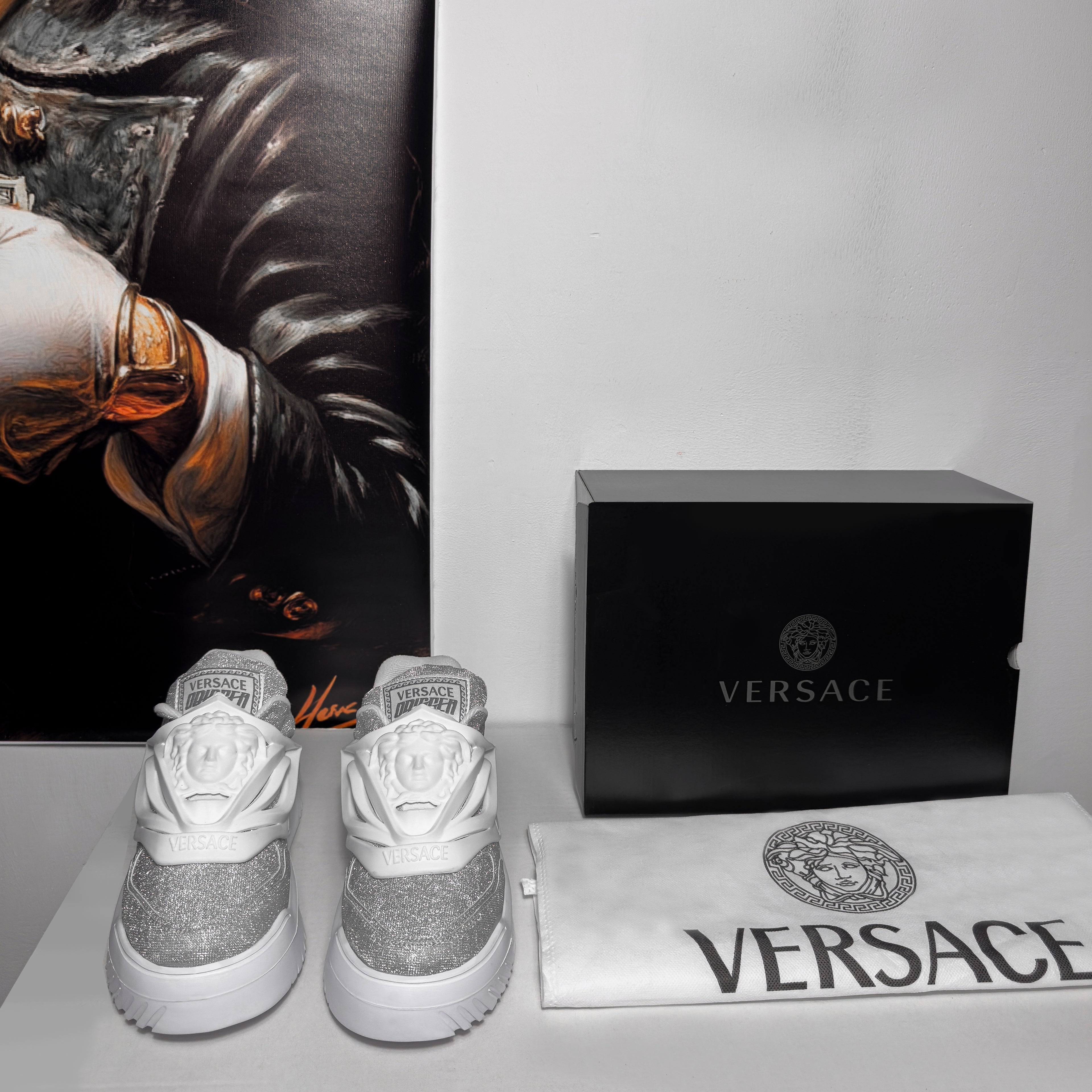 VERSACE ODISSEA SHINNY WHITE