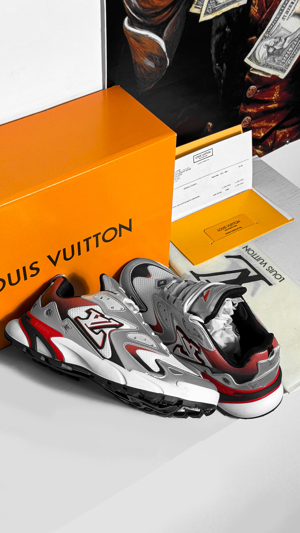 LV RUNNER TATIC RED