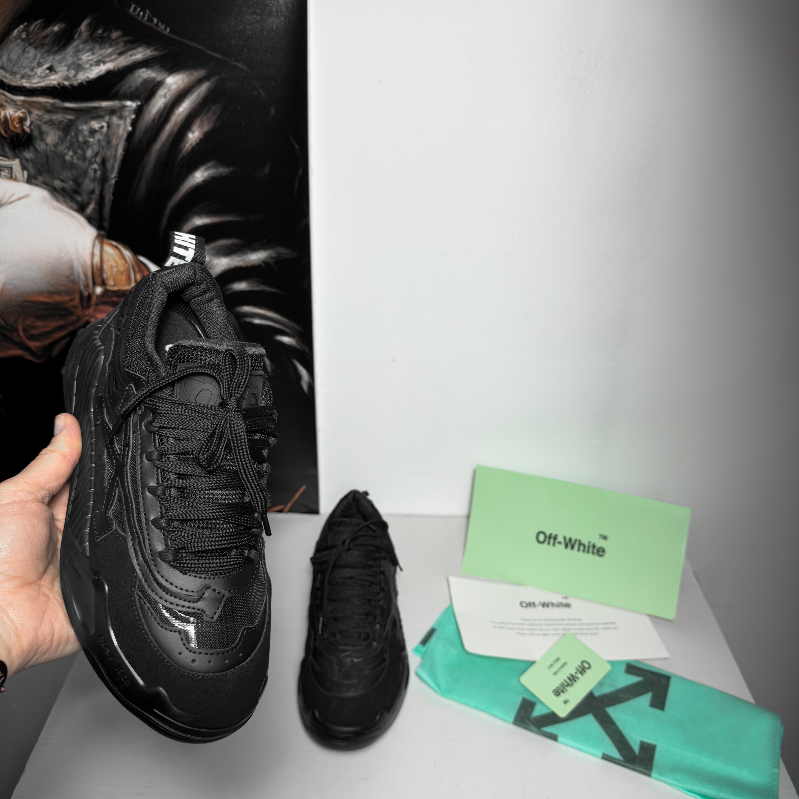 OFF WHITE ODSY FULL BLACK