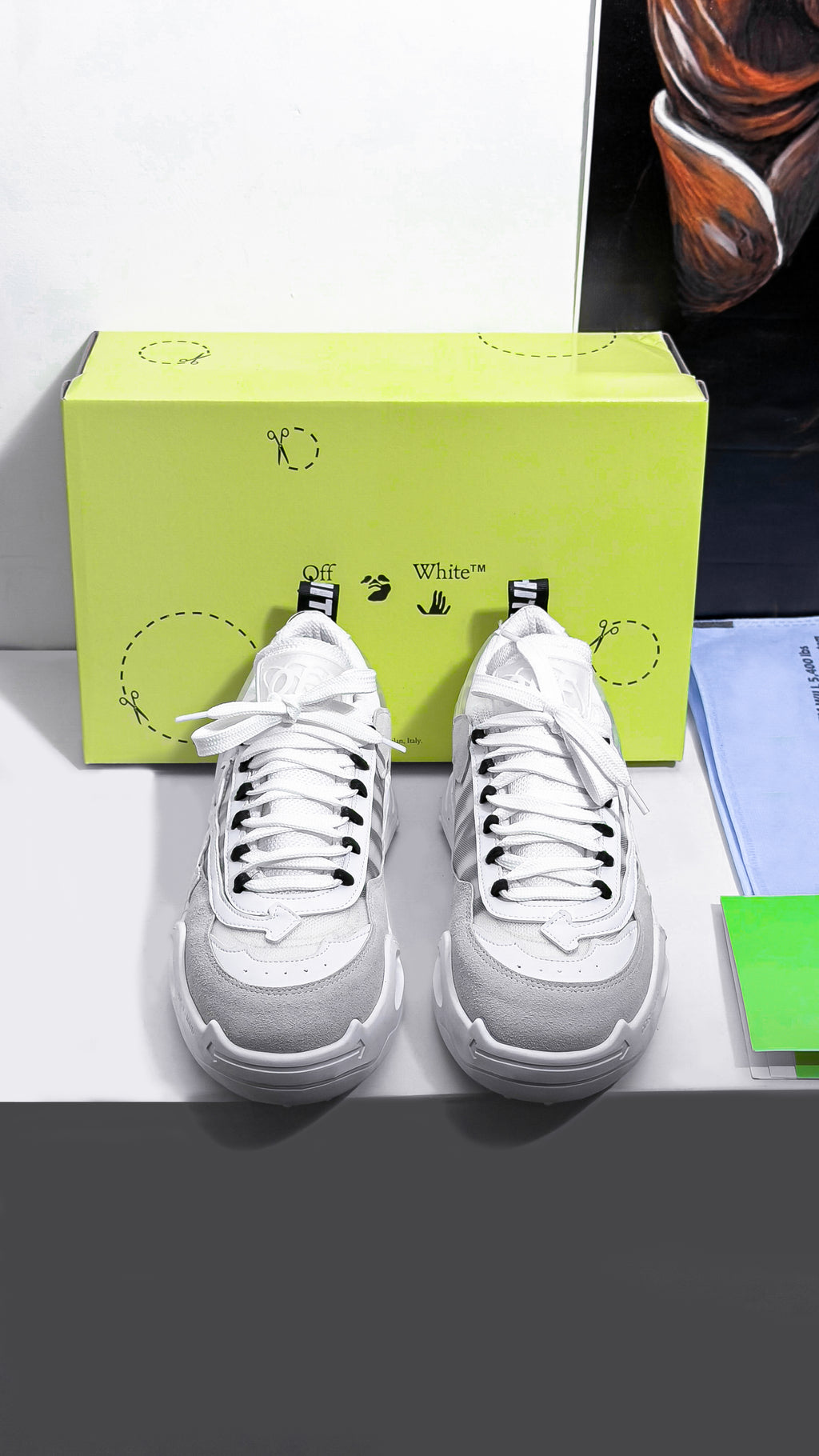 OFF-WHITE ODSY 1000 WHITE