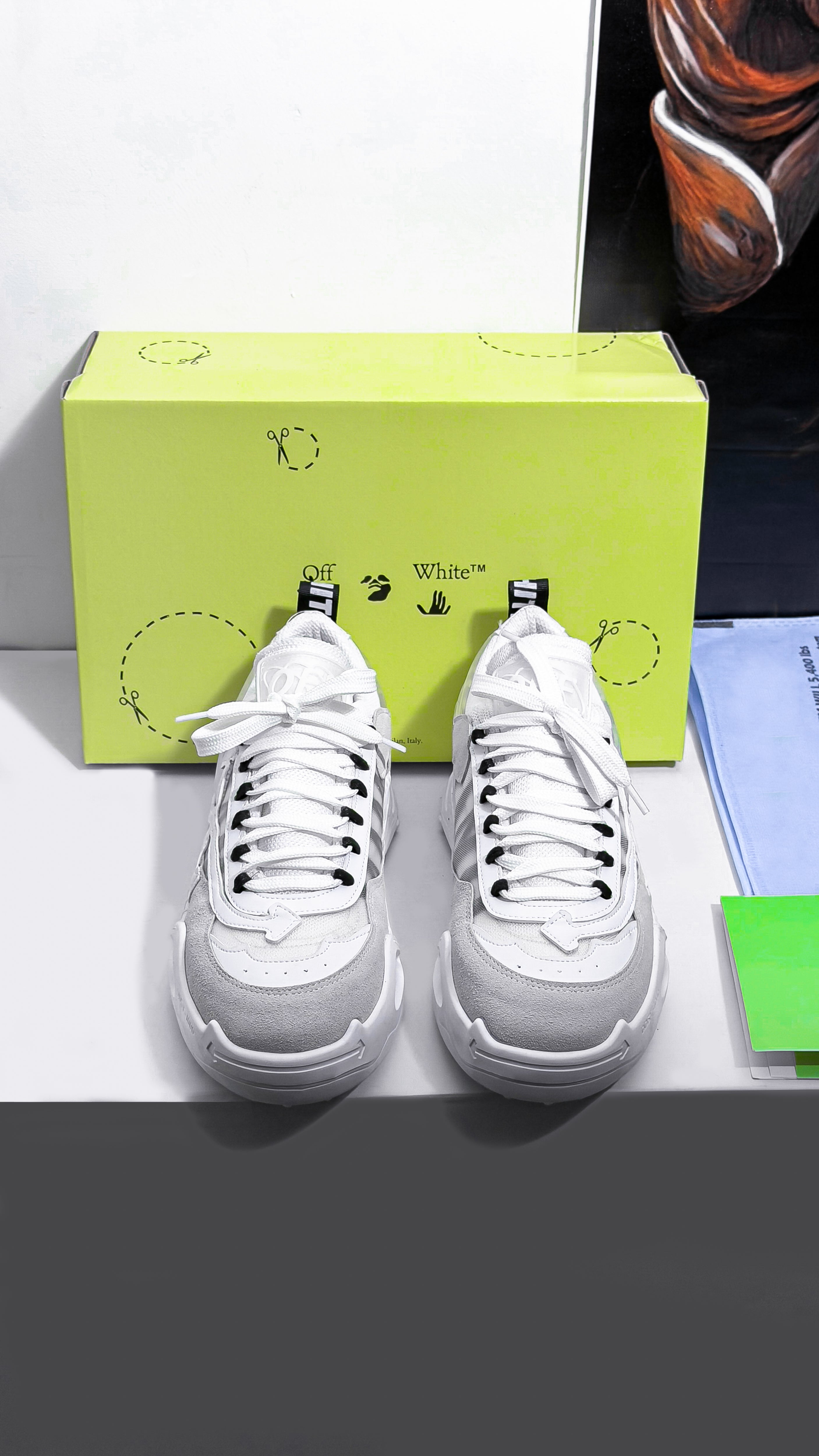 OFF-WHITE ODSY 1000 WHITE