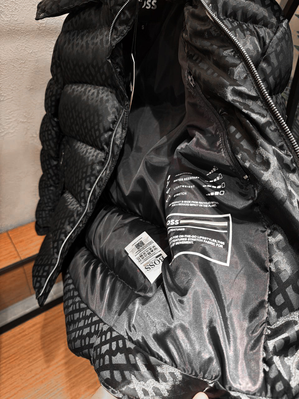 HUGO MONOGRAM JACKET